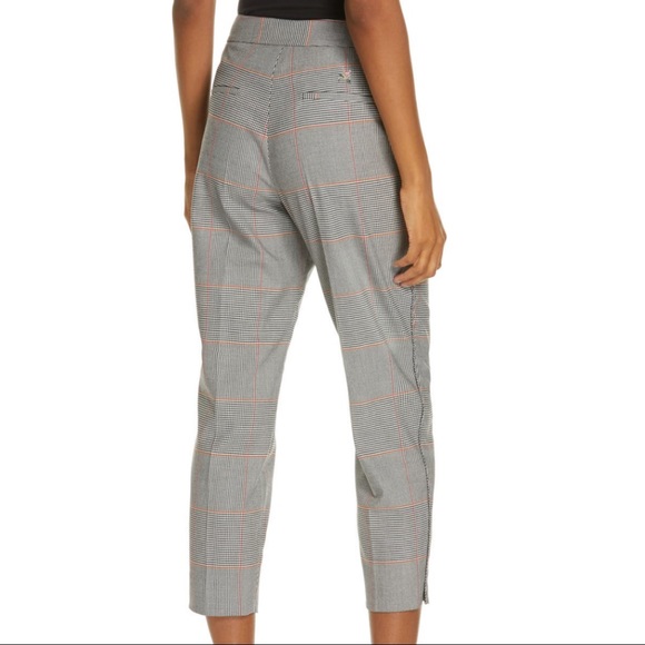 Ted Baker DARCEYT Houndstooth Crop Trouser Pants - Picture 7 of 16